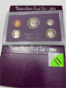 (2) 1984 Proof Mint Sets