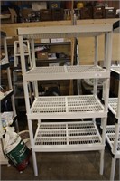 4-SHELF RACK   24"W