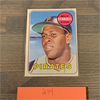 1969 Willie Stargell Topps Baseball Card