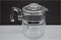 Vintage Pyrex Glass Percolator