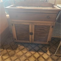 Vintage Dry Sink - approx 32" x 15.5" x 30"  -