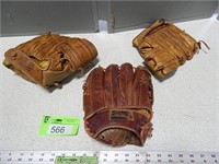 Vintage "Hutch" Warren Spahn baseball glove; vin