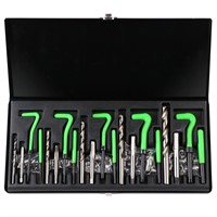 SWANLAKE 166PCS Thread Repair Tool Kit,HSS Drill