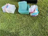 PLASTIC STORAGE TOTES