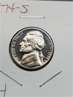 1974-S Proof Jefferson Nickel