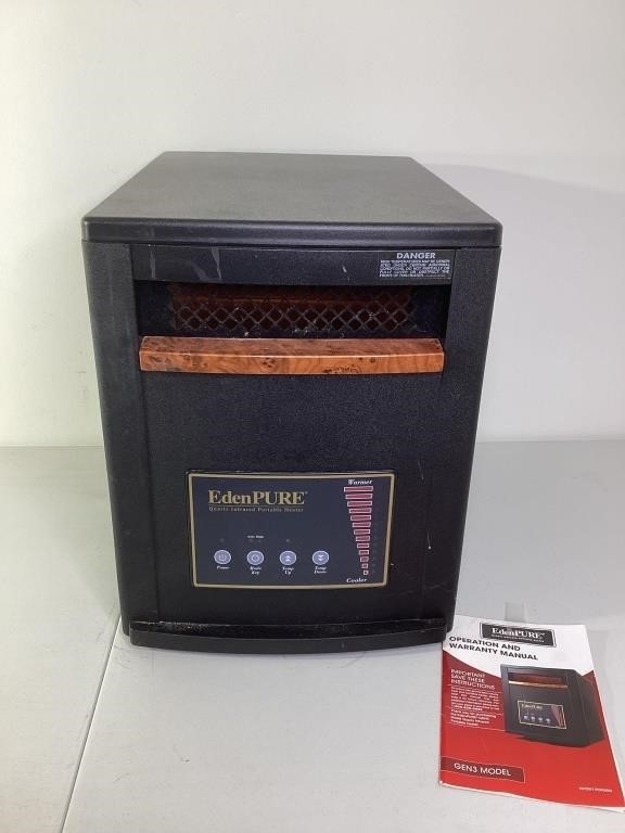 EdenPure Portable Heater,Works