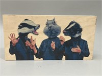 The Strategic A$$holes, Wood Print, Tony Taylor