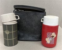 Lunch bag with (2) thermos