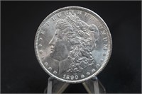 1890-P Uncirculated Morgan Silver Dollar