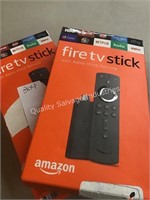 (2) AMAZON FIRE STICKS (DISPLAY)