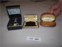 3 Vintage Wrist Watch Boxes