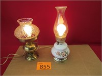 Two Bedside Table Lamps