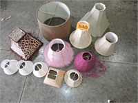 Assortment of Contemporary Lamp Shades