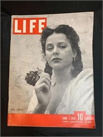 June 1, 1942 Life Magazine with Hedy Lamarr
