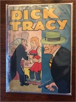 Old 10 cent comic book Duck Tracy #96 in rough co