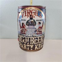 Virgil's Root beer Mini Keg