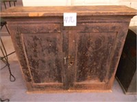 Primitive Hanging 2-Door Cupboard (35x10x30)