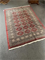 Hand made Bokhara rug