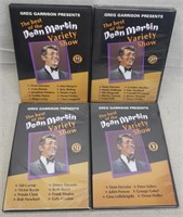 C12) 4 The Best Of Dean Martin Variety Show DVDs