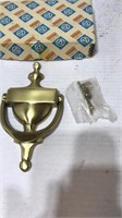 Brass door knocker