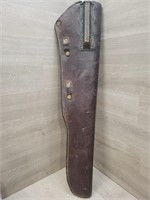 WWII 1943 M1 Garand Leather Jeep Rifle Scabbard.