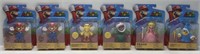 Lot of 6 Super Mario Action Figures - NEW