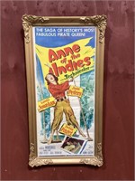 Original Framed 1951 Movie Theatre Poster #9