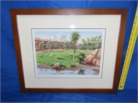 Disney Animal Kingdom Lodge Framed Print