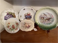 5 - Vintage China Plates