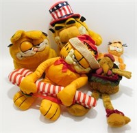 * Vintage Garfields (4) and Dan Dee Turkey (1)