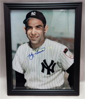 Vintage Yogi Berra  Autographed 8 X 10 Picture