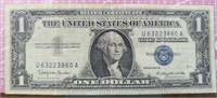 Silver certificate 1957 $1 banknote