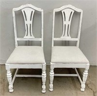 Wooden Distressed Chairs