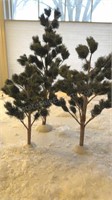 Set of three department 56 trees