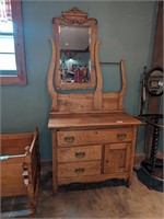 Antique Combination Dresser