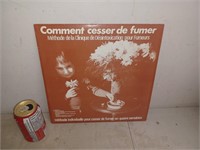 Disque vinyle 33 tours Comment cesser de fumer