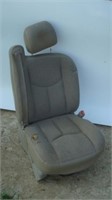 Truck Seat with a Hole