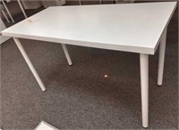 White Ikea table
