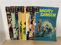 Gold Key Mighty Samson (lot of 8)