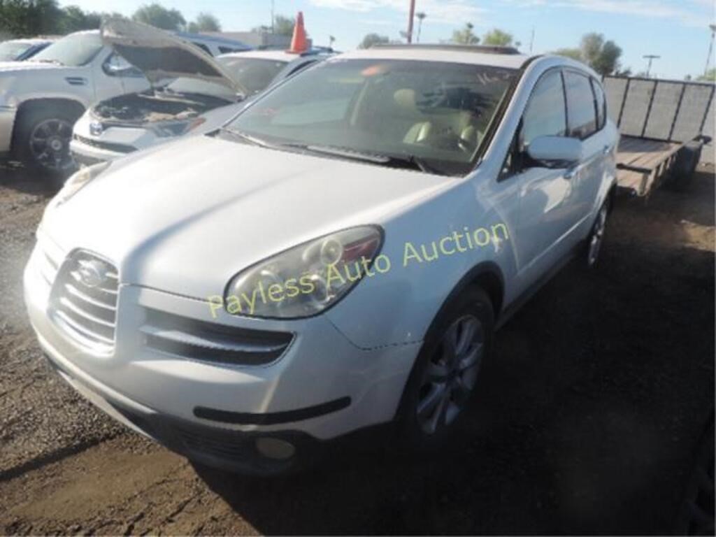 2006 Subaru B9 Tribeca 4S4WX86C064420568 White