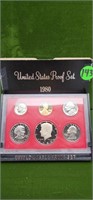 1980 US PROOF SET W/ SUSAN B ANTHONY DOLLAR