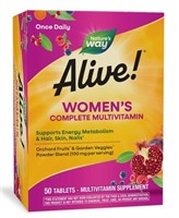 Natures Way Alive Womens Energy Daily Multivitamin