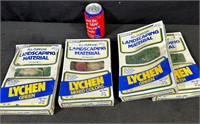 Vintage Lychen Railroad Landscaping Material -Lot