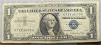 Silver certificate 1957 $1 banknote