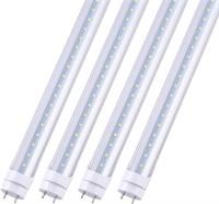 JOMITOP 4 Ft T8 LED Tube Light 22W G13 Base 5000K