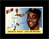 1955 Topps #100 Monte Irvin NRMT to NM-MT+