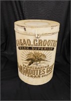 1890's D & M Grootes cacao Dutch chocolate store