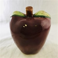 Vintage Ceramic Apple Flower Holder (8" Tall)