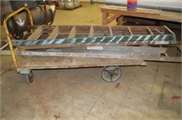 ROLLING CART WITH 3 LADDERS