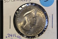 1947-S Philippines 50 Centavos Silver Coin